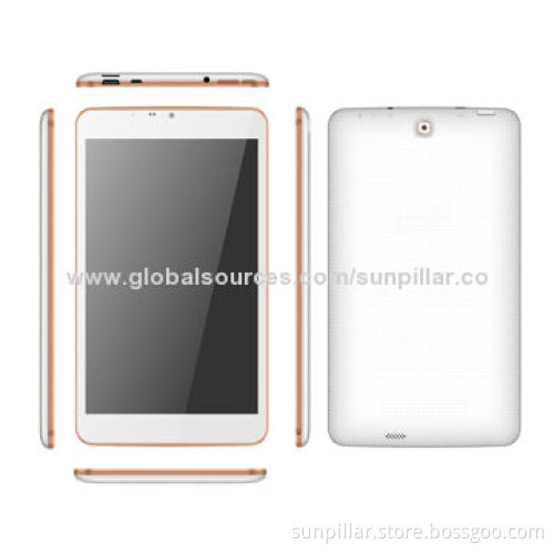 8-inch MTK8127 quad core tablet PC with GPS, BT, FM, HDMI